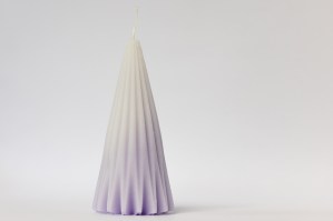 Bougie Pyramerveilles violet 